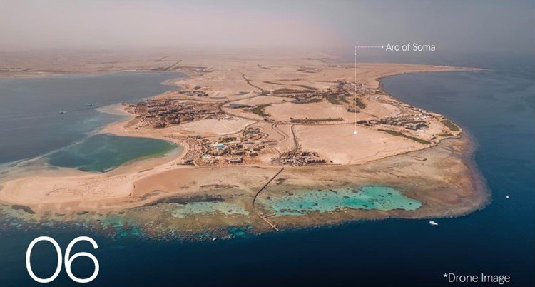 كابانا71متر في ارك اوف سوما في الغردقه