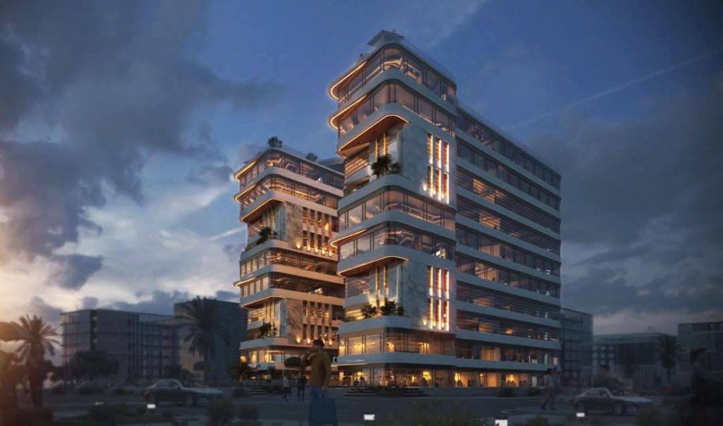 مكتب اداري 37 متر في مول كور العاصمه