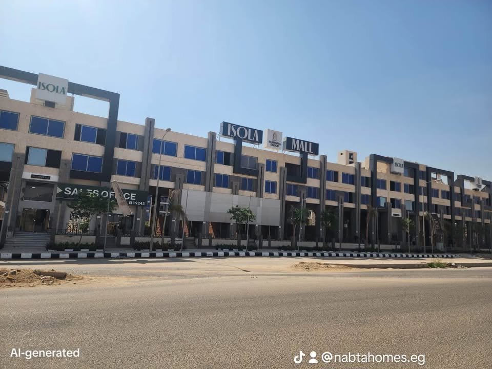 محل تجاري 43 متر في ايزولا حدائق اكتوبر