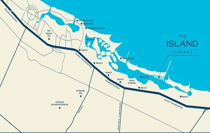 شاليه90متر للبيع في ذا ايلاند مارينا 5