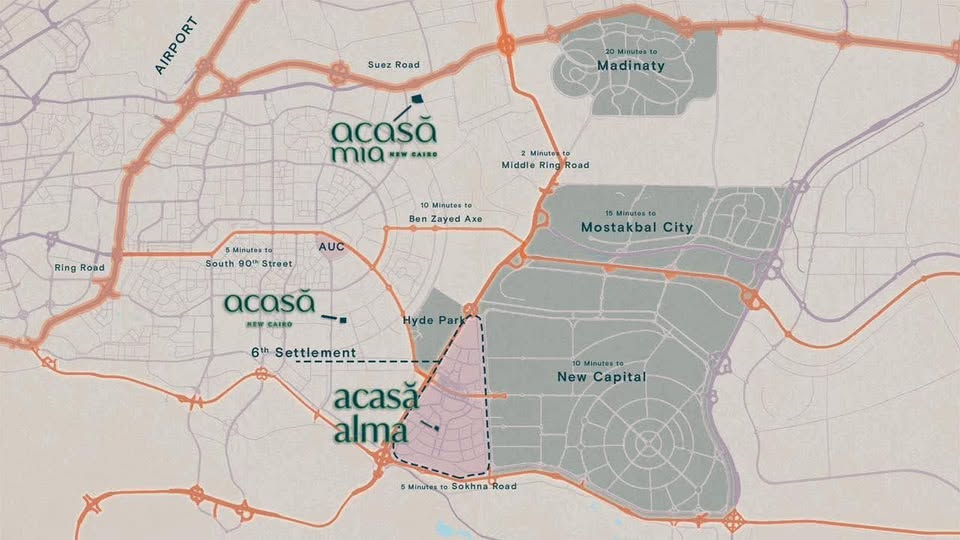 بينتهاوس230متر للبيع في اكاسا ميا التجمع