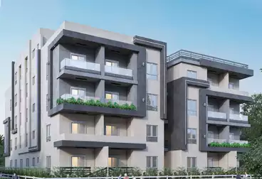 شقة 122 متر بحديقة خاصة في مدينة الشروق