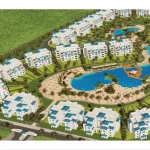 شقه 122 متر علي البحرمباشره في الحي اللاتيني