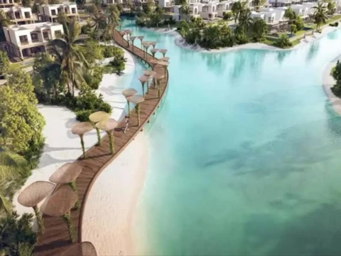 فيلا مستقلة للبيع في رأس الحكمة الساحل الشمالي