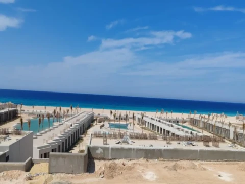 شاليه للبيع صف اول لاجون في هاسيندا وايت
