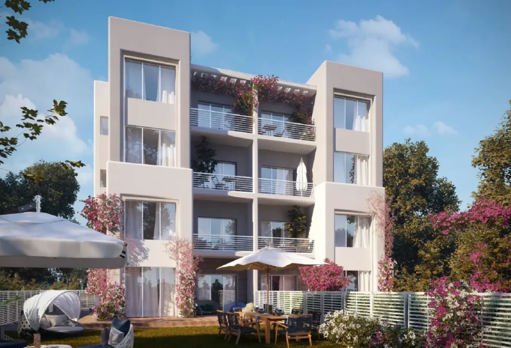 شاليه 110 متر في سي شور رأس الحكمه من شركة هايد بارك