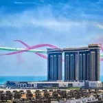 شقه 320 متر في ابراج العالمين علي البحر مباشره