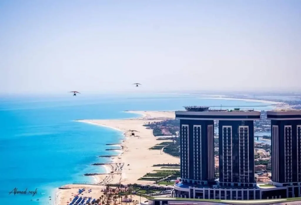 شقه غرفتين تشطيب سوبر لوكس في ابراج العالمين