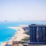 شقه 320 متر في ابراج العالمين علي البحر مباشره