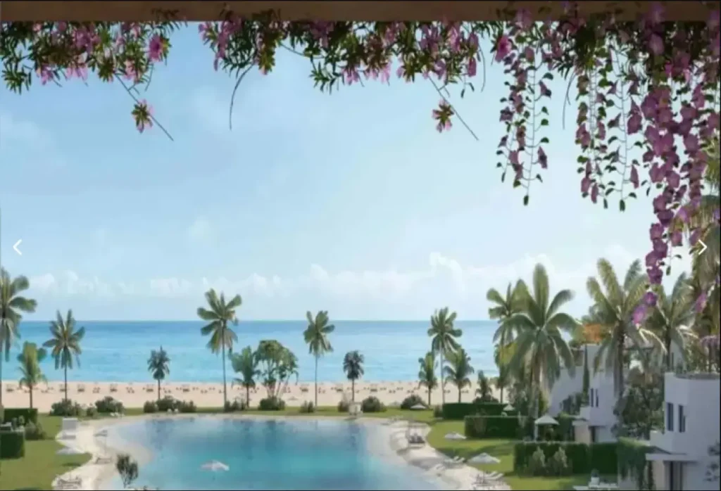 شاليه 125 متر بحديقه خاصه في مونتن في بلاج