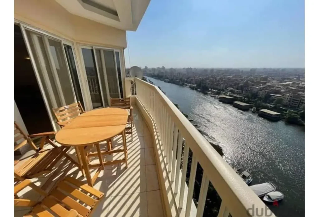 شقه فندقيه 45 متر في المعادي علي النيل