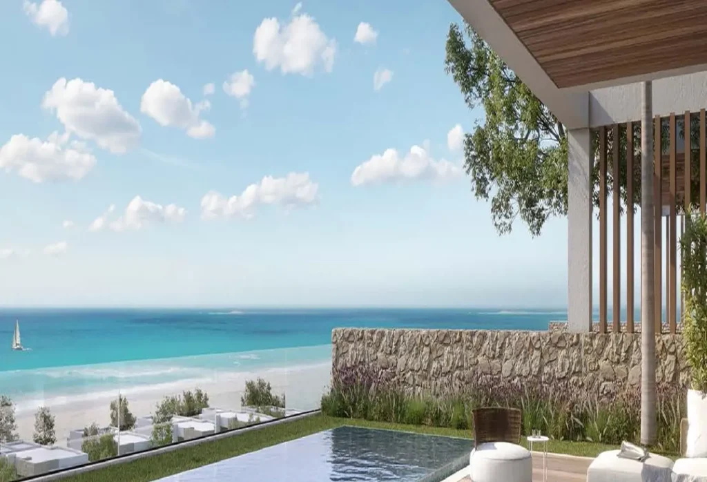 شاليه 184 متر بجاردن في كمبوند ازها الساحل الشمالي