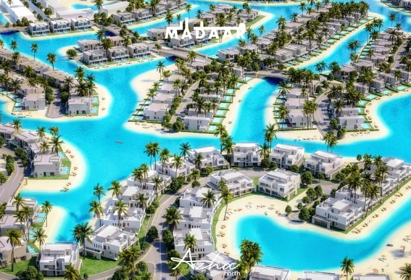 شاليه 146 متر للبيع في كمبوند ازها الساحل