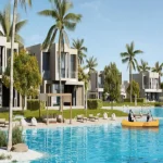 فيلا مستقله 322 متر في كمبوند ازها الساحل