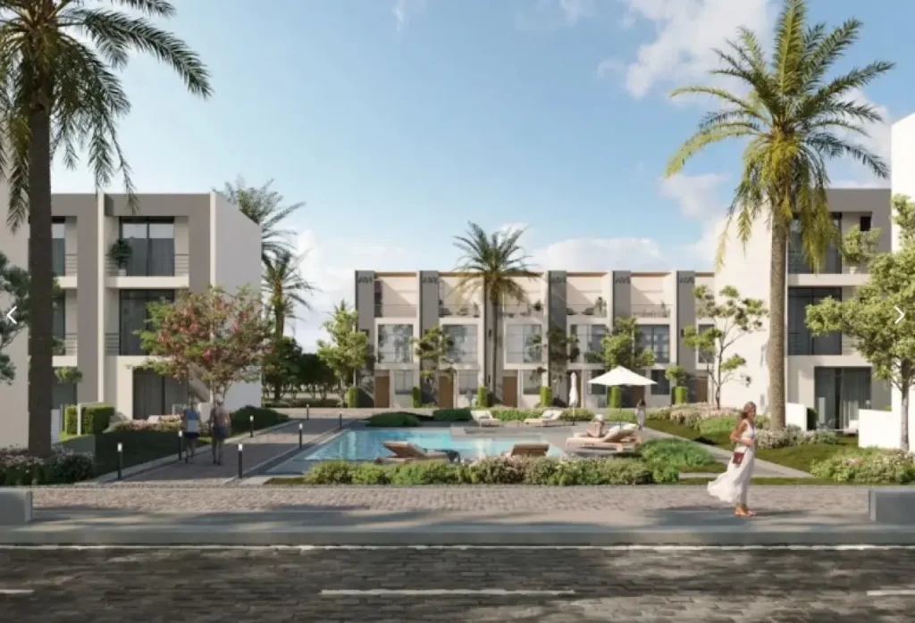 شقه 3 غرف بحديقه خاصه في حسن علام التجمع