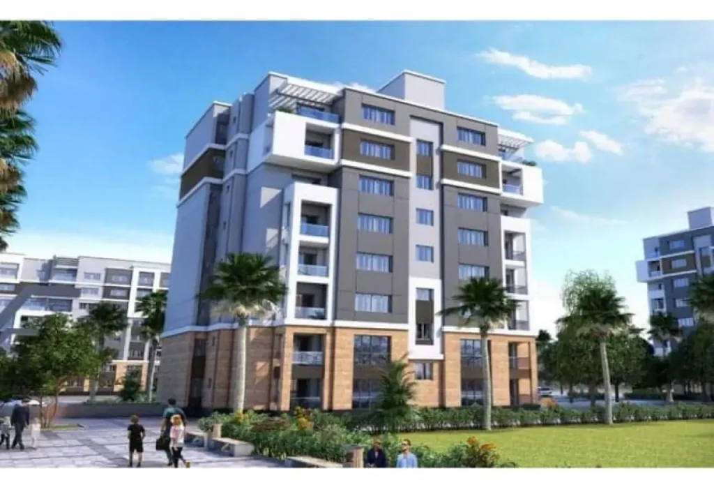 توين هاوس 224 متر في كمبوند بلو فيرت العاصمه