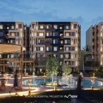 شقه158 متر للبيع في كمبوند ياردن التجمع