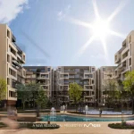 شقه158 متر للبيع في كمبوند ياردن التجمع