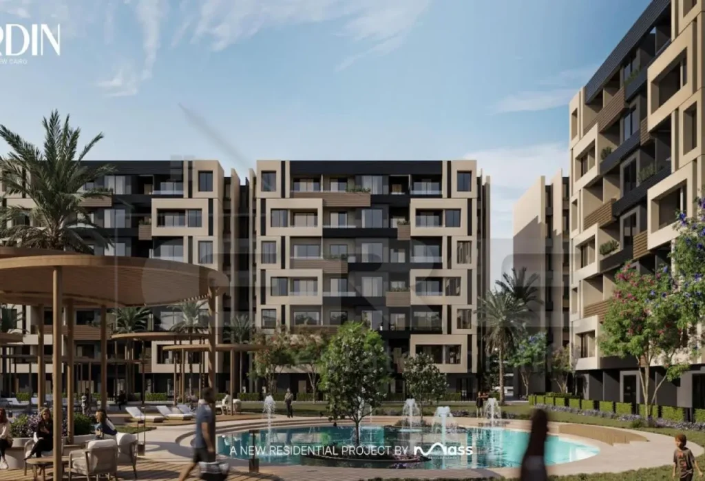 شقه 157متر للبيع في ياردن التجمع الخامس