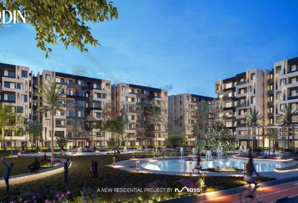 شقه 125 متر للبيع في ياردن التجمع الخامس