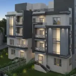 شقة 122 متر بحديقة خاصة في مدينة الشروق