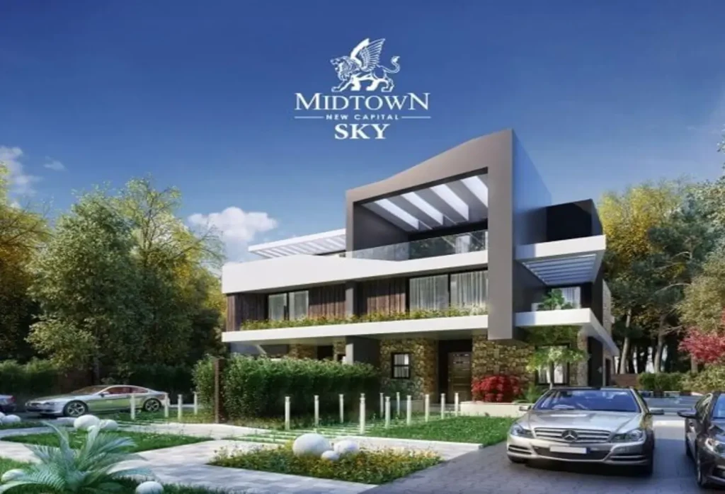 تاون هاوس 350 متر في ميد تاون العاصمه الاداريه