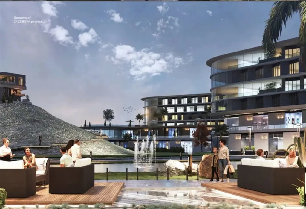 محل134متر للبيع في مشروع جاذبيه في زايد