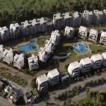 شقه 148 متر غرفتين في طاله العاصمه الاداريه