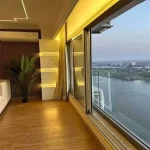 شقه فندقيه 31 متر في المعادي عي النيل