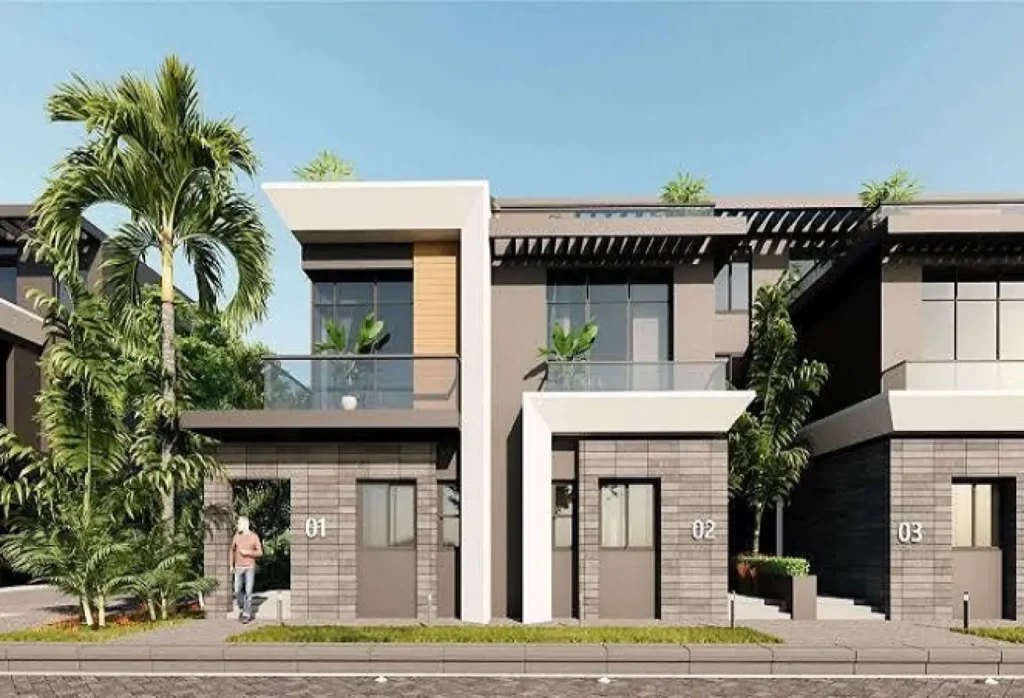 فيلا مستقله 280 متر في مونارك مدينة المستقبل