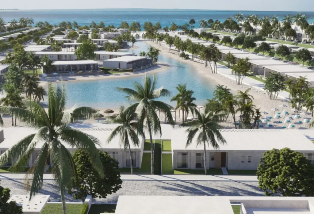 شاليه 95 متر بحديقه خاصه في سولت رأس الحكمه