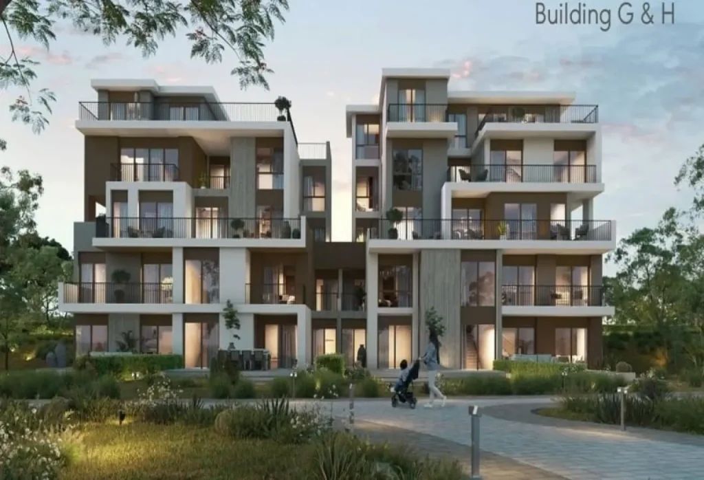 شقه غرفتين بحديقه خاصه تشطيب سوبر لوكس