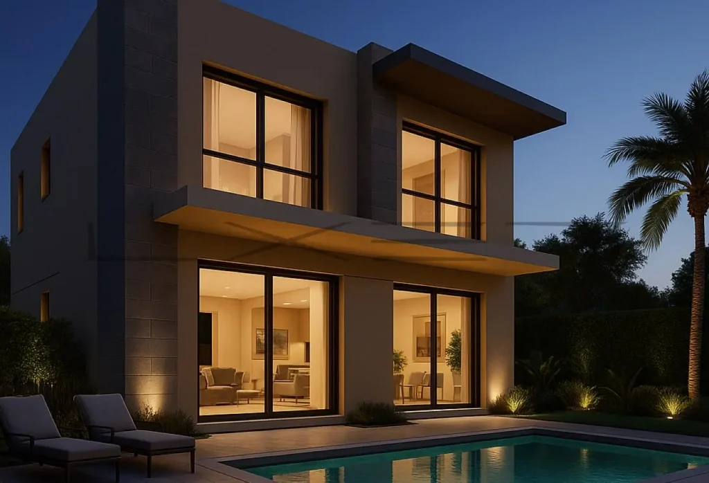 فيلا مستقله 5 غرف في حسن علام التجمع الخامس