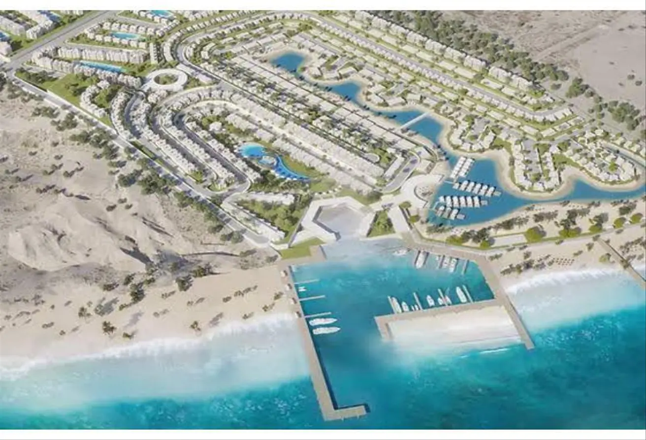 شاليه 95 متر في رأس الحكمه تطوير مصر