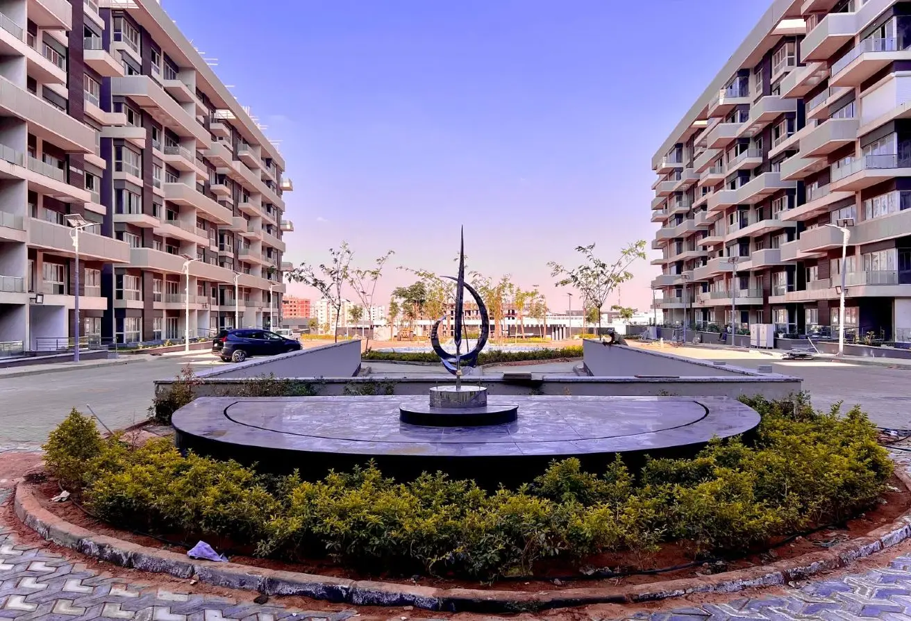 شقه 204متر للبيع في مشروع سيناريو لشركه اكام