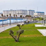 شقه 122 متر علي البحرمباشره في الحي اللاتيني