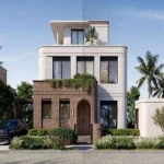 شقه غرفتين بحري في كريسنت ووك التجمع السادس