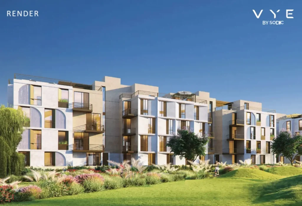 شقه171متر للبيع في كمبوند فاي الشيخ زايد الجديده