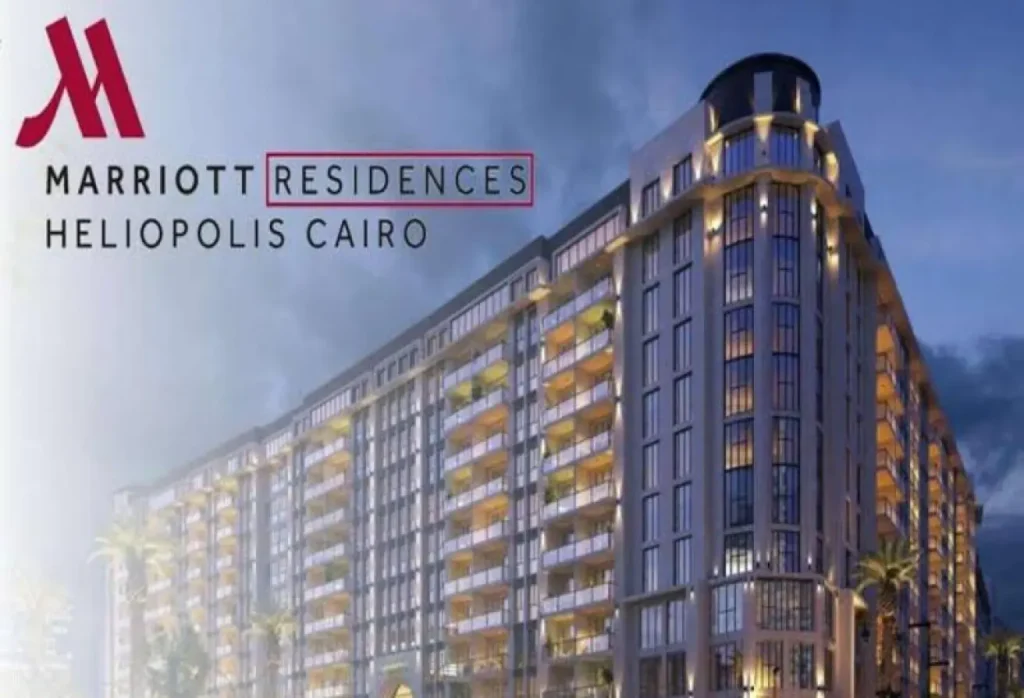 شقه فندقيه 102 متر غرفتين في ماريوت ريزيدنس