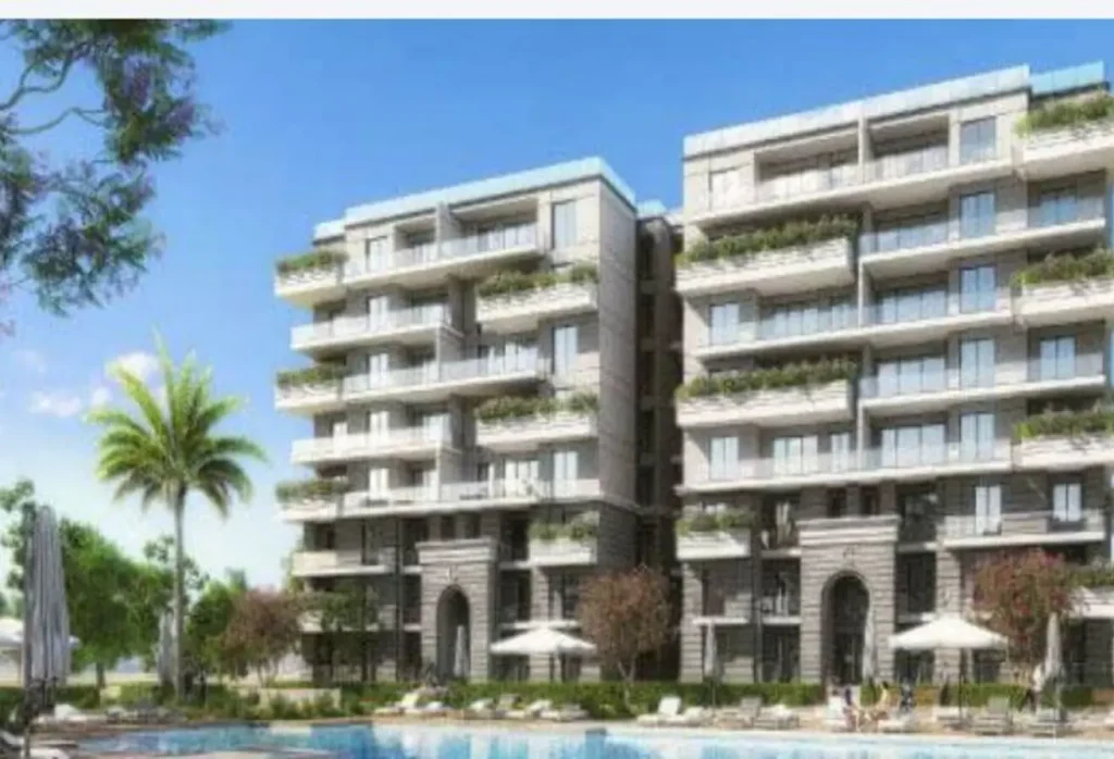 شقه 3 غرف بحري في العاصمه الاداريه تاج مصر