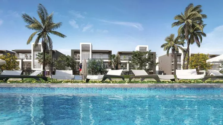 شاليه45متر للبيع في مشروع بيلا فينتو السخنه