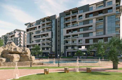شقة 186م للبيع في Capital Heights 2 بالعاصمة الإدارية، بحديقة خاصة 143م، 3 غرف و2 حمام.