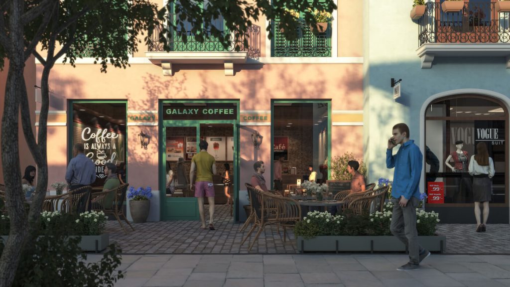 شقه 159 متر في فيلدج ويست الشيخ زايد