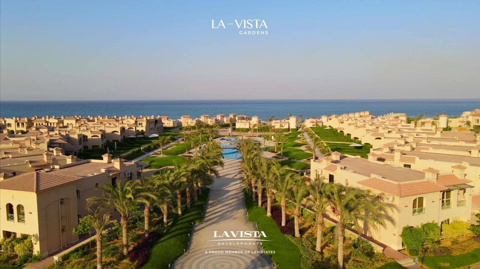 شاليه أرضي بحديقة للبيع في La Vista Gardens