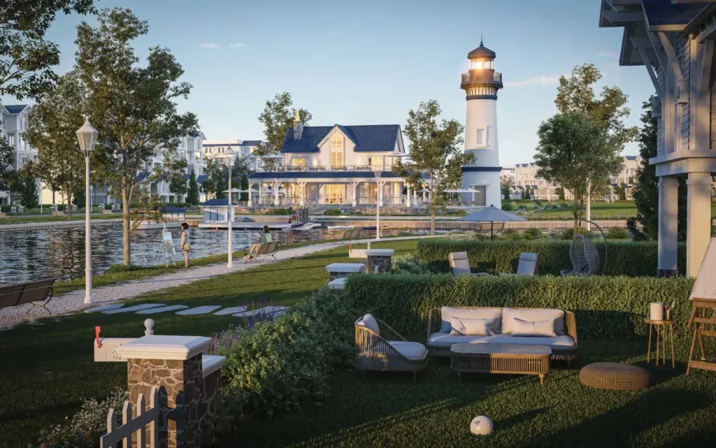 اي فيلا جاردن بحديقه خاصه 144 متر في مونتن فيو