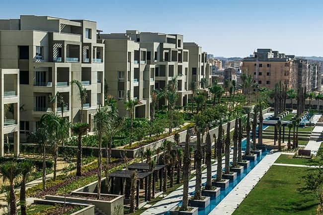 شقه 185 متر في كمبوند ذا سكوير في التجمع