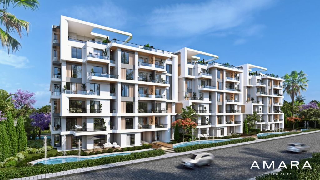 شقه 70 متر بجاردن تشطيب كامل في التجمع الخامس