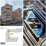 مكتب اداري 37 متر في مول كور العاصمه