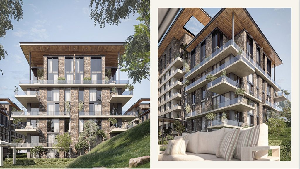 شقه 3 غرف متشطبه بجارن في كموبن نيست