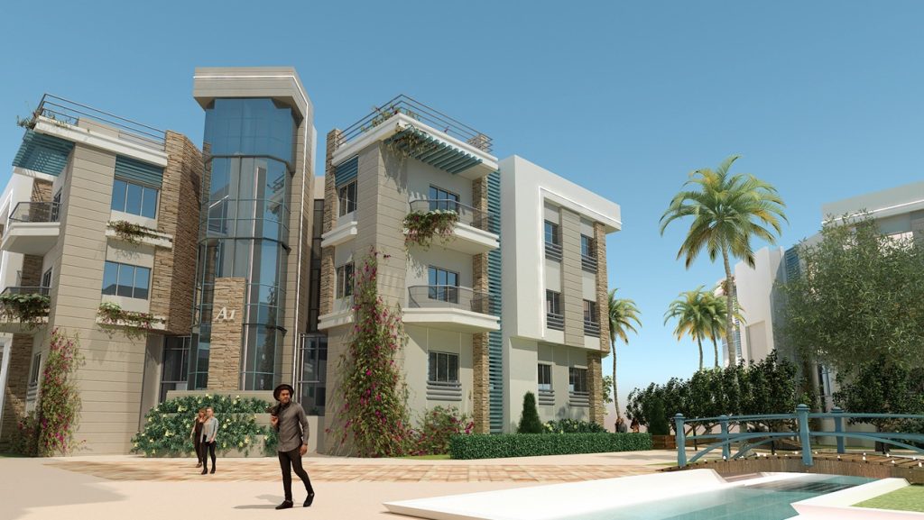 شقه 165 متر بحديقه خاصه في دمياط الجديدة